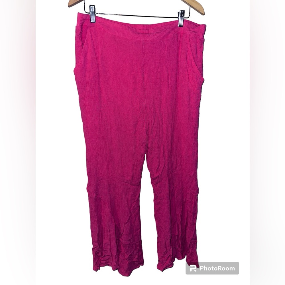 XL Pink Pant Hailey Lyn Hippie/ Palazzo..